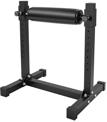 Soporte para sentadillas divididas búlgaras, 9 alturas ajustables, entrenador de piernas, entrenamiento con una sola pierna para coordinación de equilibrio, gimnasio en casa, gimnasio profesional