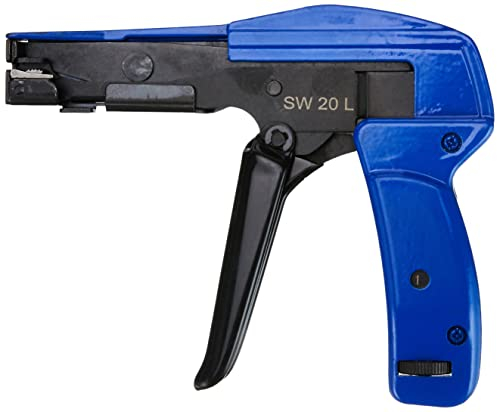 Transmedia Kabelbinder-Pistole, Spannen und Abschneiden von Kabelbindern SW20L