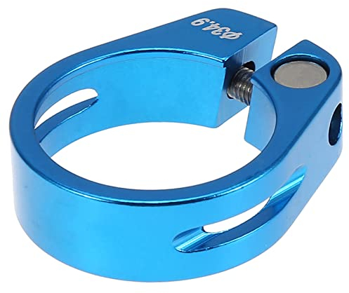 VGEBY Fahrrad Sattelklemme, 34,9 mm, Aluminiumlegierung, Blau