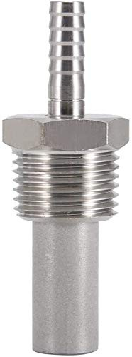 1/2 MPT Oxygen Stone Diffusion Stone 1/4'' Inline Carbonation Aeration Homebrew Stone (2.0Micron)
