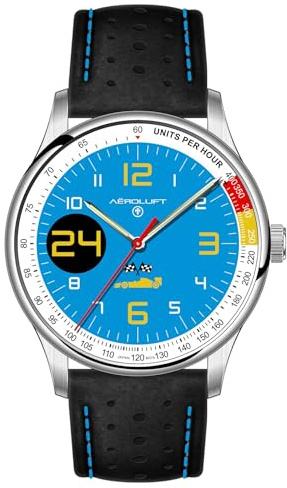 Aeroluft Reloj de Hombre Piloto Racing y Carreras de Coches Type 2 Linas-Montlhéry