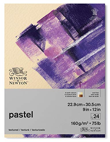 Winsor & Newton Papel pastel(22,9 x 30,5 cm), Tonos Tierra, 22,9 x 30,5cm
