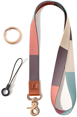 SENLLY Schlüsselband für Schlüssel, Originellem Musterdesign Ausweishülle Umhängeband