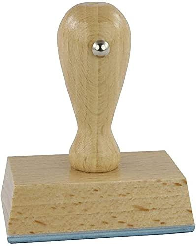Konserveringsstämpel på stämpelträ, storlek 60 x 40 mm, kontor, bokningsstämpel, fakturakontroll