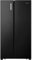 Fridgemaster 519 Litre Side-By-Side American Fridge Freezer - Black