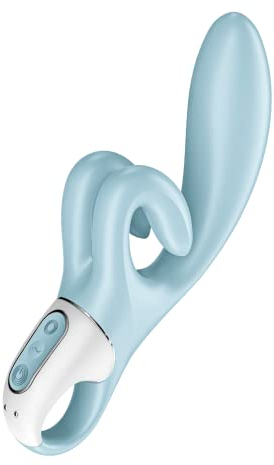 Satisfyer Touch Me Dildo Vibrator | 3 Motoren & Flexibel | Ergonomischer Klitorisreizer | Starke Vibrationen für Frau | Wiederaufladbar & Wasserdicht (IPX7) | Sex-Spielzeug