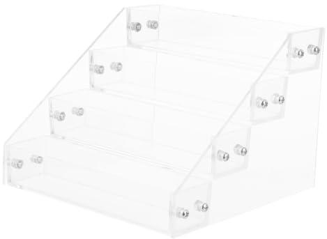 HEATSHAKING Nagellack Organizer Stabiler Nagellackregal aus Acryl mit Klarem Design für Einfache Nagellackaufbewahrung im Badezimmer oder Schminktisch