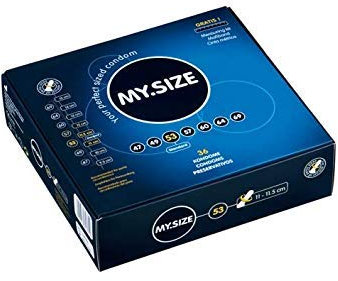 My Size Condoms 53mm x36 (German Engineering at its best)