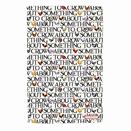 Elite Tins Emma Bridgewater Hen and Toast Cotton Tea Towel - HEN8500N