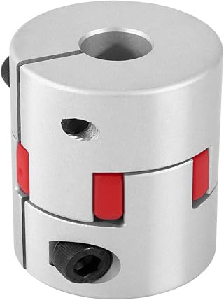 Accoppiamento Albero Prugna, 12 mm x 14 mm Accoppiatore Flessibile Albero Prugna, Giunto Flessibile a Ragno CNC passo-passo motore Encoder, diametro 40mm, lunghezza 42mm