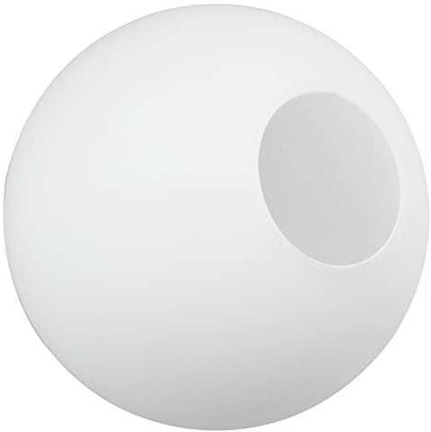 LALAFINA Pantalla de Lámpara de Vidrio Artesanal Esférica de Lámpara Esmerilada de para Dormitorio y Sala de Estar 1