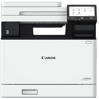 Canon i-SENSYS MF752Cdw II – 3-in-1 Drahtloser WLAN-Farblaserdrucker – Drucken, Kopieren, Scannen in A4 – 33 Seiten/Min., automatischer Duplexdruck & Scan – Kompatibel mit Mac, Windows & Linux