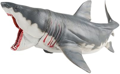 Generisch Meerestier-Modell – 12 cm (1) Simulierte Hai-Figur, Kreative Tisch-Meerestier-Skulptur | Mädchen Kinder Kind Pädagogisches Spielzimmer Geschenk Realistische Seemonster Spielzeugfigur