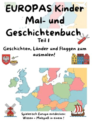 Europas Kinder Mal- und Geschichtenbuch