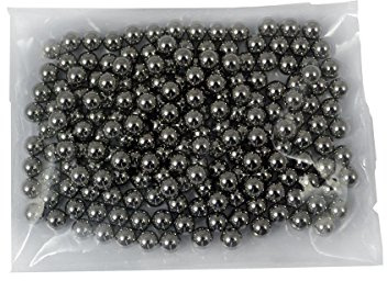 Sector 71 Premium Stahlkugeln 10mm für Schleudern, Zwillen, Katapult und Kugellager in Verschiedene Mengen (200 Stück) EINWEG