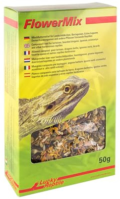 Lucky Reptile Flower Mix 50 g, blomblandning för reptiler och andra djur