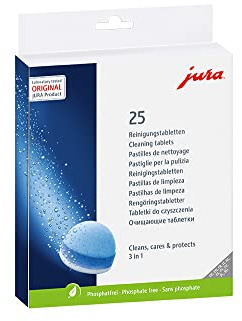 Jura 3-Phase Espresso Cleaning Tablets (25 ct.)