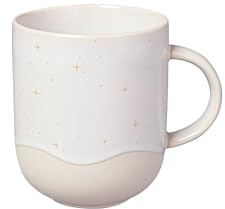like. by Villeroy & Boch Winter Glow - Mug avec anse, blanc, en porcelaine