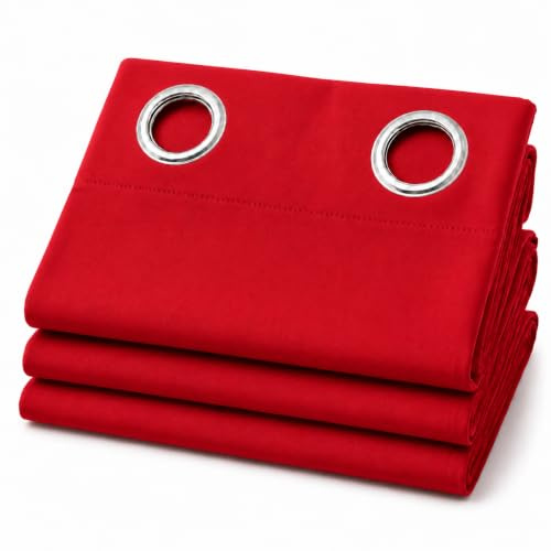 Hadi London Thermal Blackout Curtains Eyelet Ring Top Insulated Drapes