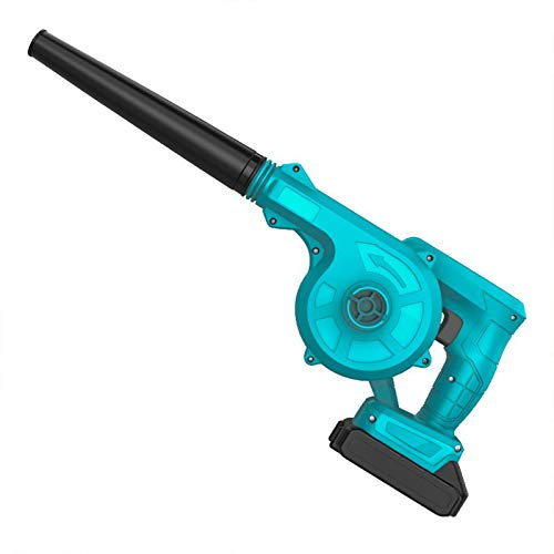 OZBME Souffleurs Souffleur à Feuilles et aspirateur/Souffleur électrique 21 V au Lithium Souffleurs de Jardin 2 en 1 18 000 TR/Min avec 21 V (A)