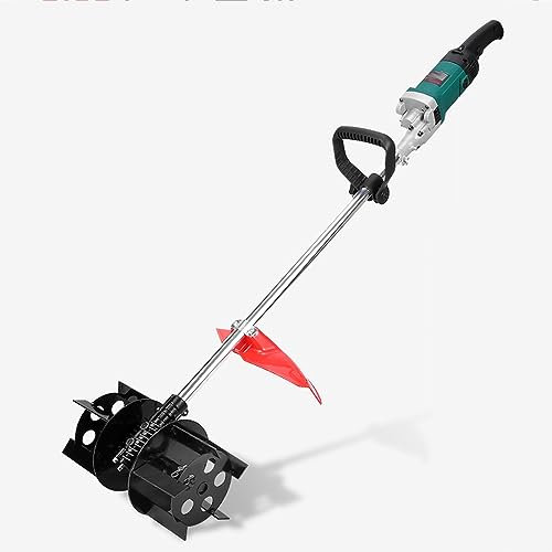 Mezcladora eléctrica especial para hormigón, mezcladora de cemento de 6800 W, mezcladora portátil de mortero con 7 velocidades ajustables, velocidad de salida de 0 a 1000 R/MIN, para mezclar barro,