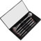 5 pinceles de maquillaje de doble cara, set de pinceles de maquillaje de doble cabezal, pinceles versátiles para base, polvos, sombras de ojos, contorno, delineador, iluminador y rubor