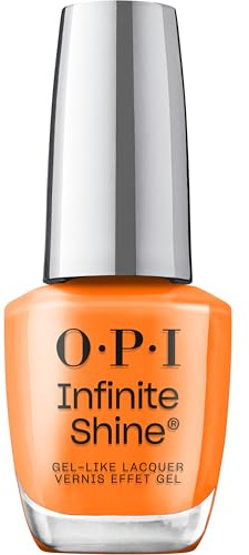 OPI What's Your Mannitude Collection Infinite Shine Langanhaltender Nagellack, Rollerbabe, Orange-Ton, 15 ml