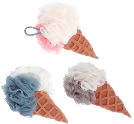 VALICLUD Bade Kugel aus Hautfreundlichem Material Duschblume mit Dichtem Netz für Starken Schaum Massageball für Körperreinigungswerkzeug