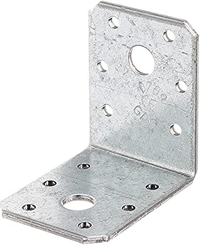 Alberts 846794 Vinkelanslutning | sendzimirgalvanisering | 60 x 60 x 45 mm | Uppsättning om 50