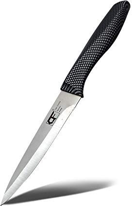 Coltello da cucina EUROXANTY | Design moderno | Lama super affilata | Impugnatura ergonomica | Acciaio inossidabile | Leggero | Taglio veloce e preciso | Frutta 24 cm