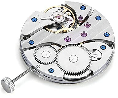 N//B Mouvement de Montre Mécanique à Remontage Manuel 6497 ST36, Boîtier de Montre en Acier, Kits et Outils de Réparation