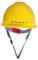 Vaguelly Casco Sicurezza da Costruzione Giallo Caschetto Protettivo e Ventilato per e Donne Design Ergonomico e Resistente per Lavori e Costumi Festivi