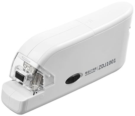 Professioneller elektrischer Heftgerät, 20 Blatt Kapazität, wiederaufladbar, batteriebetrieben, für Büro, Zuhause, batteriebetrieben für Dokumente