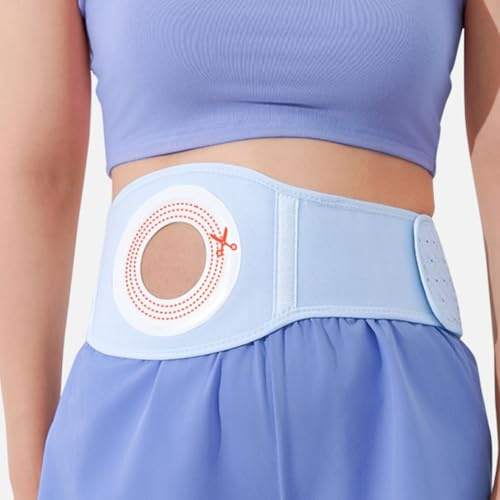 Stomiband För Män Och Kvinnor, Stomiband Med 6-9 Cm Hål (Klippbart), Bukband För Kolostomi/Ileostomi, Efter Operation(Medium)