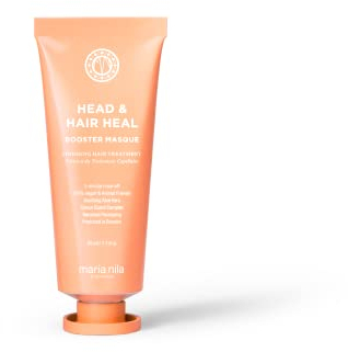 Maria Nila Head & Hair Heal, Booster 50 ml, previene la caspa/problemas del cuero cabelludo y estimula el crecimiento del cabello, 100% vegano y libre de sulfatos/parabenos