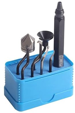 SP1007 Raschietto Set di coltelli for sbavatura Smussato Raschiatore Trimmer Svasato O-Ring Esterno Smussatura Filettatura Interna Riparazione (Color : SP1007)