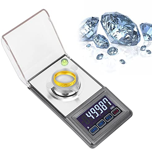 Balance Numérique de Poche de Haute Précision 0.001g, Balances de Poids pour Bijoux, pour la Cuisine, les Bijoux, les Pièces de Monnaie et les Herbes