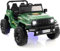 DREAMADE 24V Elektroauto, Kinder Elektroauto mit Fernbedienung & Hupe & LED- Leuchten & Musik, elektrisches Auto 2 Sitzer, Elektrofahrzeug für Kinder von 3-8 Jahren (Grün)