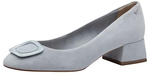 Tamaris Pumps Damen Blockabsatz blau,EU 38