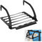 HEKOBAG Radiator Clothes Airer, Balcony Radiator Drying Rack Stainless Steel Hanging Drying Rack Folding Radiator Towel Holder Indoor Outdoor for Hanging Socks, Clothes, Towel (40CM)