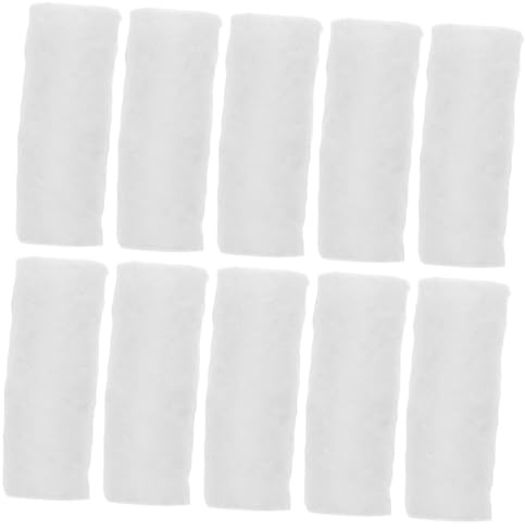 Sosoport Bâtons Allume-feu en Tissu De Coton 10 Pcs pour Camping Et Foyer Extérieur, Cire Naturelle Compacte, Utilisation Pratique pour Allumer Feu Rapide en Plein Air