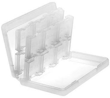DOITOOL Supporto Per Schede Di Gioco Scatola Per Giochi Videoludici Organizer Per Schede Blu Pp Ecologico Ds Capacità Ds e Carte Di Memoria