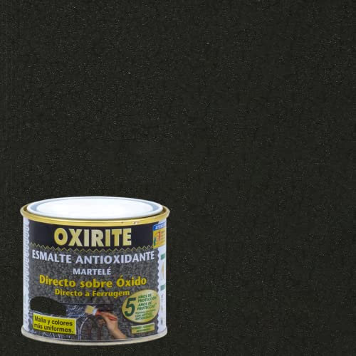 Xylazel oxirite - Esmalte metal martele 250ml negro