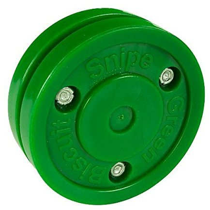 Green Biscuit SNIPE Trainingspuck f. Eishockey, Hockey Puck Asphalt by Best4Hockey