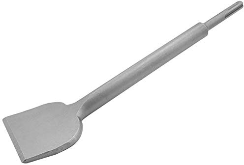 Dreneco SDS Mejselbitar, kakelmejsel SDS Plus, 180 mm x 75 mm avfasning SDS-mejsel, bred mejsel för keramik golvplattor