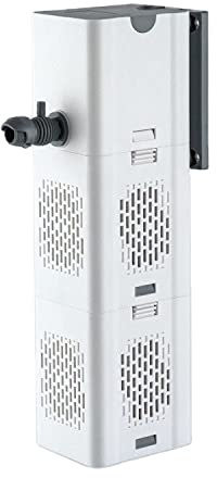 Tigerlily 25W 4-in-1 Internal Aquarium Filter – Submersible Water Pump with Oxygen Aeration, Wave Maker & Adjustable Flow – 1500L/H for Coldwater & Tropical Aquariums, Ponds & Gardens