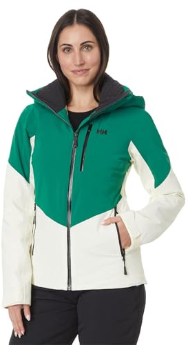 Helly Hansen Damen W Alphelia Jacke, Smaragd Schnee, L