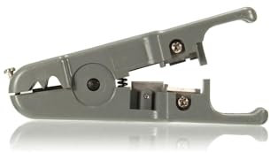 Pelacables universal, compatible con diversos diámetros, ideal para pelar y preparar cables eléctricos y de conexión.