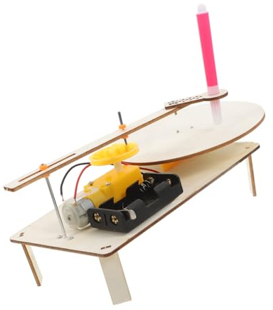 VICASKY Traceur Électrique à Monter Soi-même en Bois, Jouet Scientifique Éducatif pour Garçon et Filles, Stimule L'apprentissage et Développe la Motricité Manuelle, pour Éveil