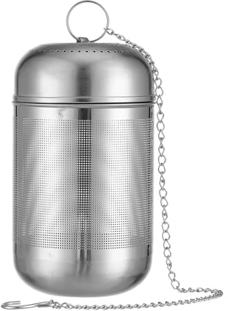 SHINEOFI Bola Infusora de Malla Fina para Cocina, Colador de Especias de Acero Inoxidable Gancho, Adecuado para Estofados y Caldos